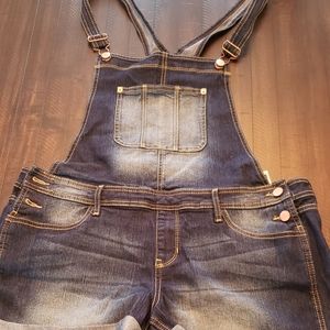 No Boundaries Overall Shorts